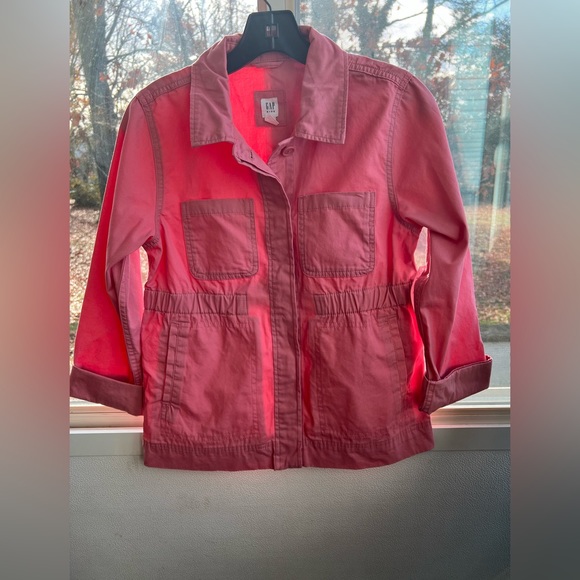 Gap Kids Pink Button up Jacket - Picture 1 of 6